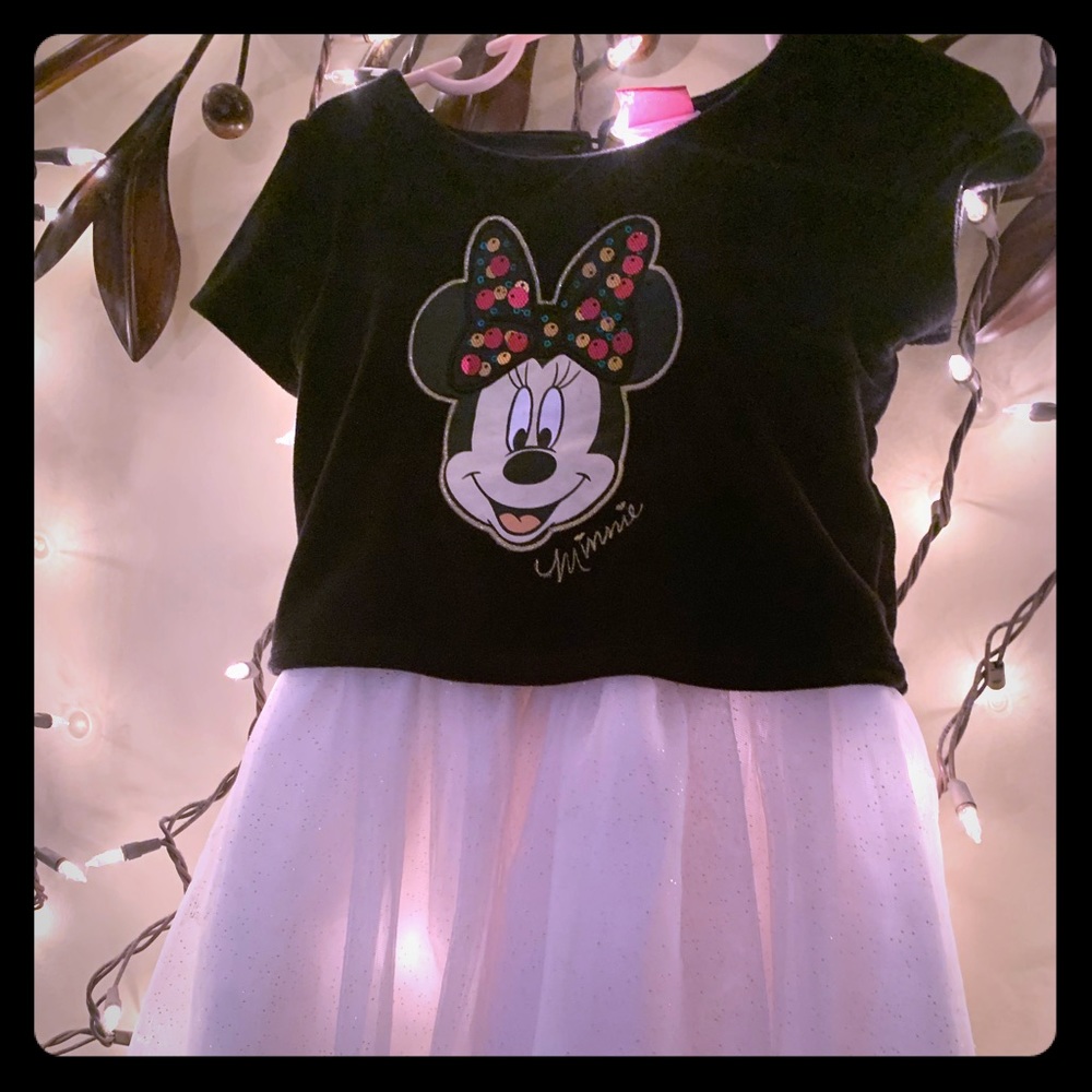 Minnie Mouse Velvet/tulle dress by Disney